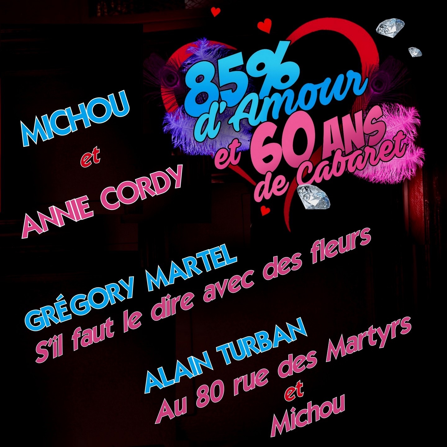 85% d'amour et 60 ans de cabaret - EP