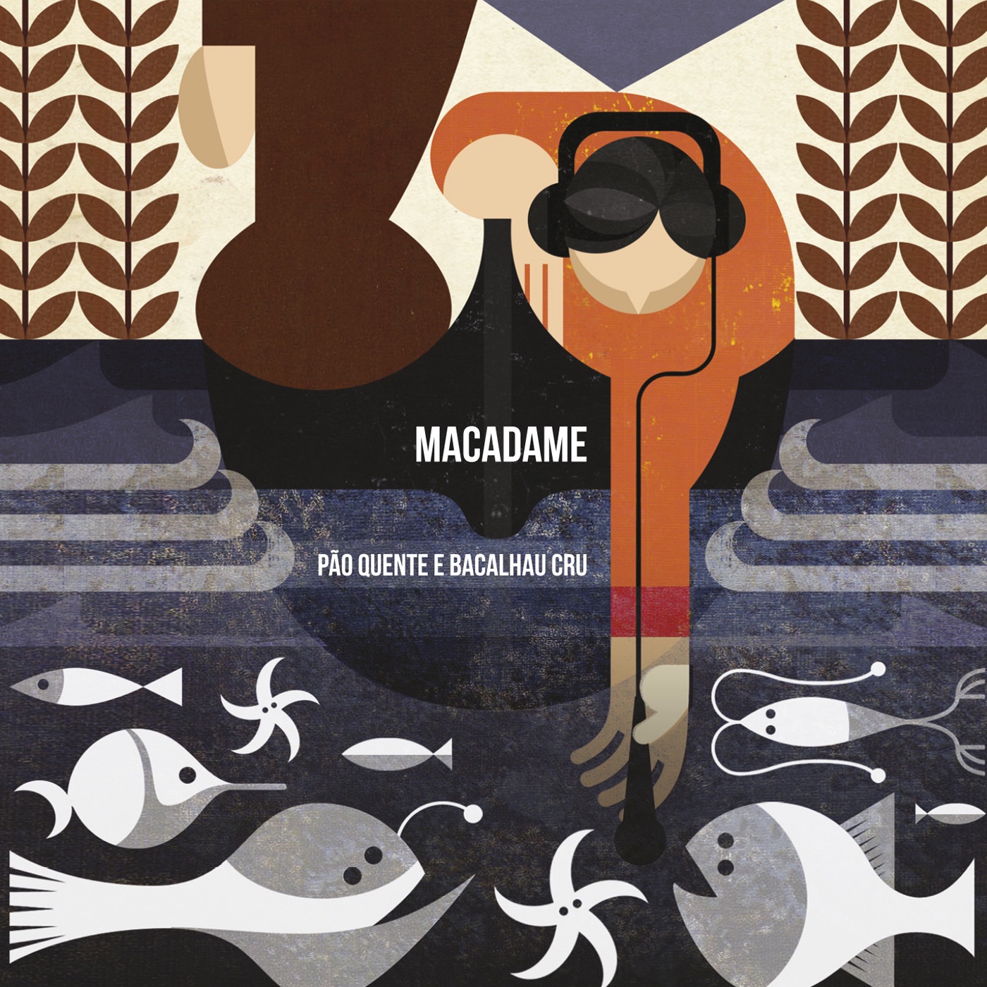 Pão Quente e Bacalhau Cru by Macadame