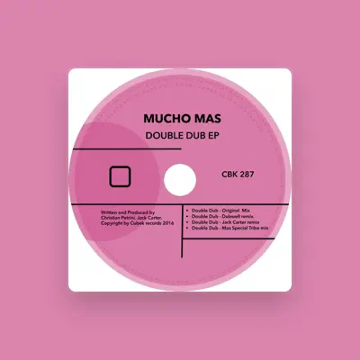 Listen to Mucho Mas, watch music videos, read bio, see tour dates & more!