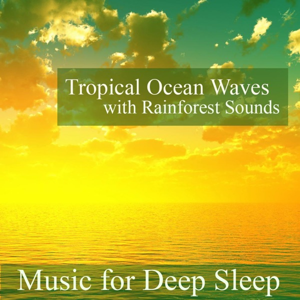 Tropical Ocean Waves With Rainforest Sounds