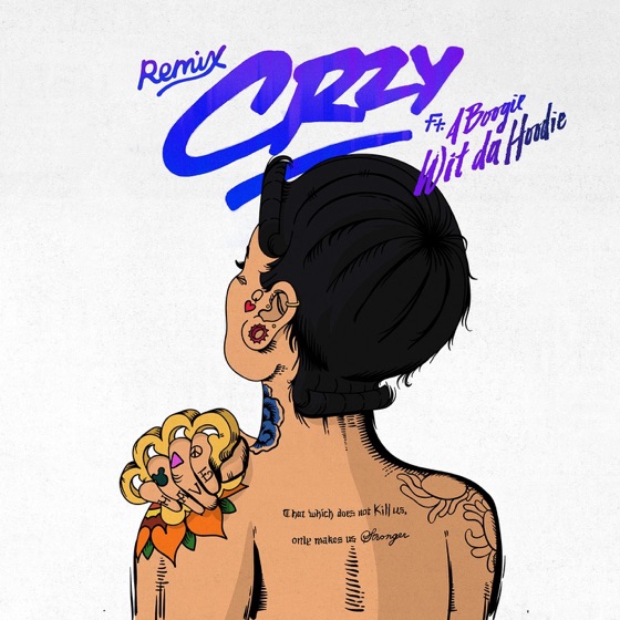 Cover artwork for CRZY (Remix) [feat. A Boogie Wit Da Hoodie]