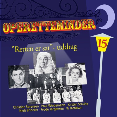 Operetteminder Vol. 15, Retten er sat, uddrag - EP