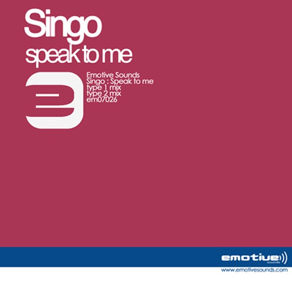 Speak To Me - Single