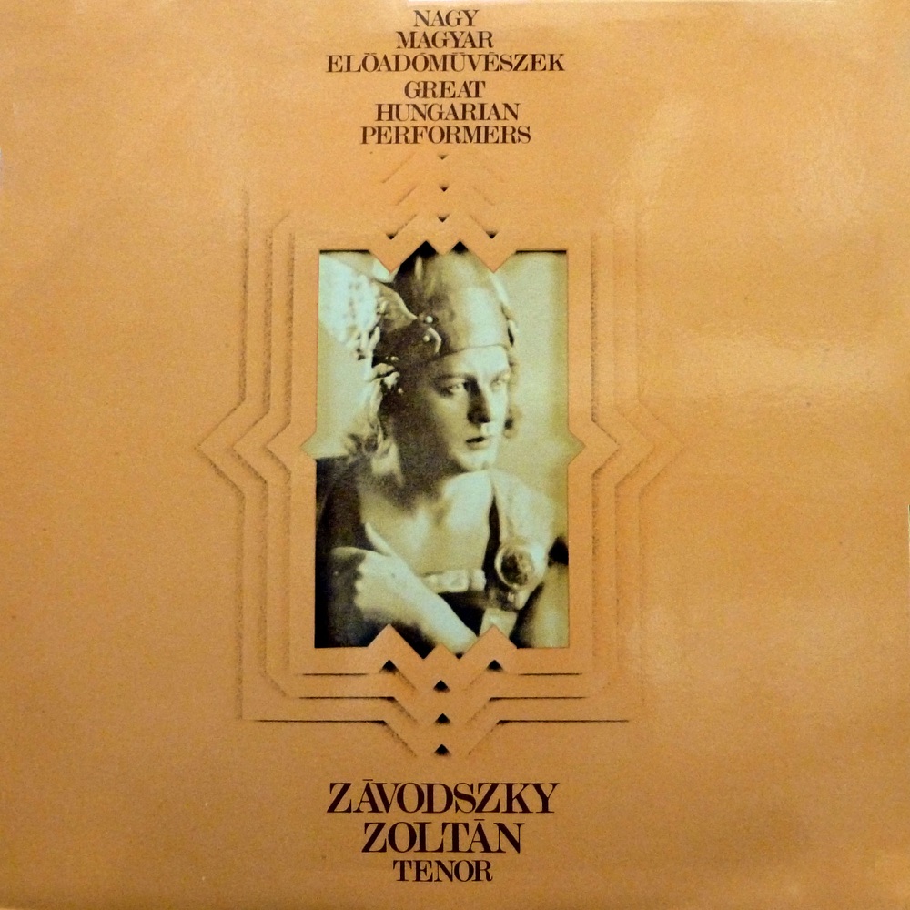 Обложка альбома «Nagy magyar előadóművészek: Závodszky Zoltán (Hungaroton Classics)» — Závodszky Zoltán, Magyar Rádió Szimfonikus Zenekara & Lukács Miklós