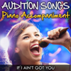 If I Ain't Got You ('Alicia Keys' Piano Accompaniment) [Professional Karaoke Backing Track] - Audition Piano Accompaniment for Singers