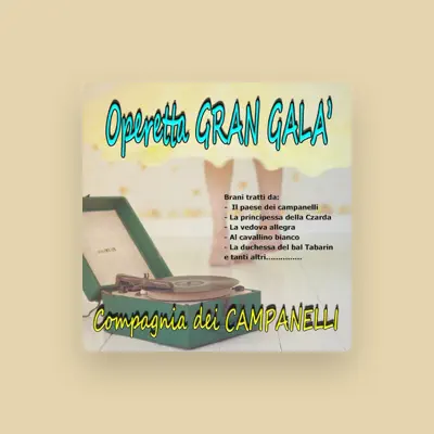 Listen to Compagnia dei Campanelli, watch music videos, read bio, see tour dates & more!