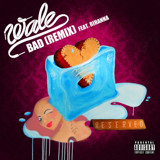 Cover artwork for Bad (Remix) [feat. Rihanna]