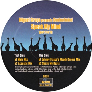 Speak My Mind (feat. Darnell Robinson) - EP