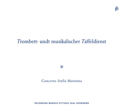 Trombett- und musikalischer Taffeldienst