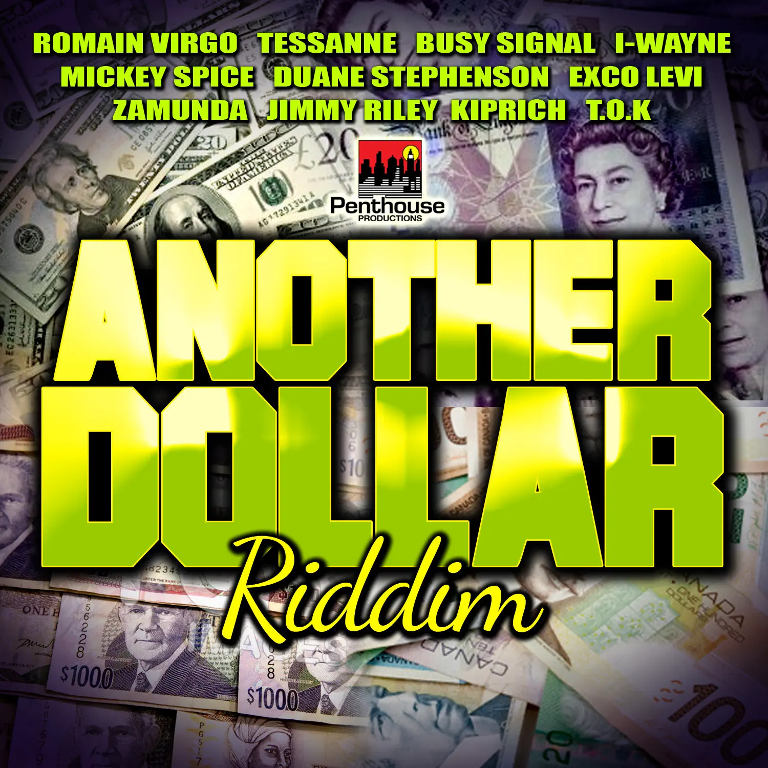 Another Dollar riddim ２枚/romaine virgo Another Day Another Dollar Riddim - album by