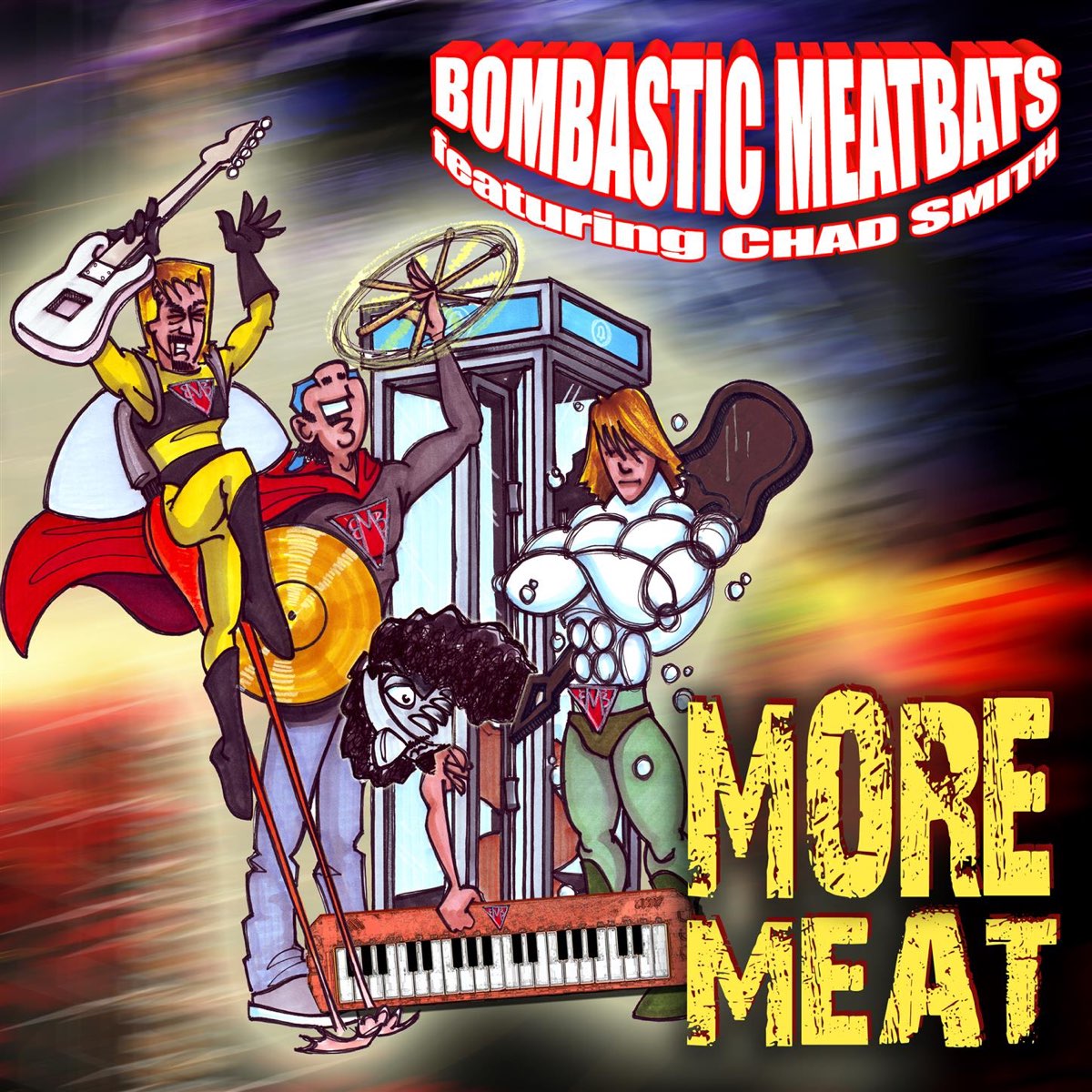 ‎More Meat - Album by Chad Smith's Bombastic Meatbats - Apple Music