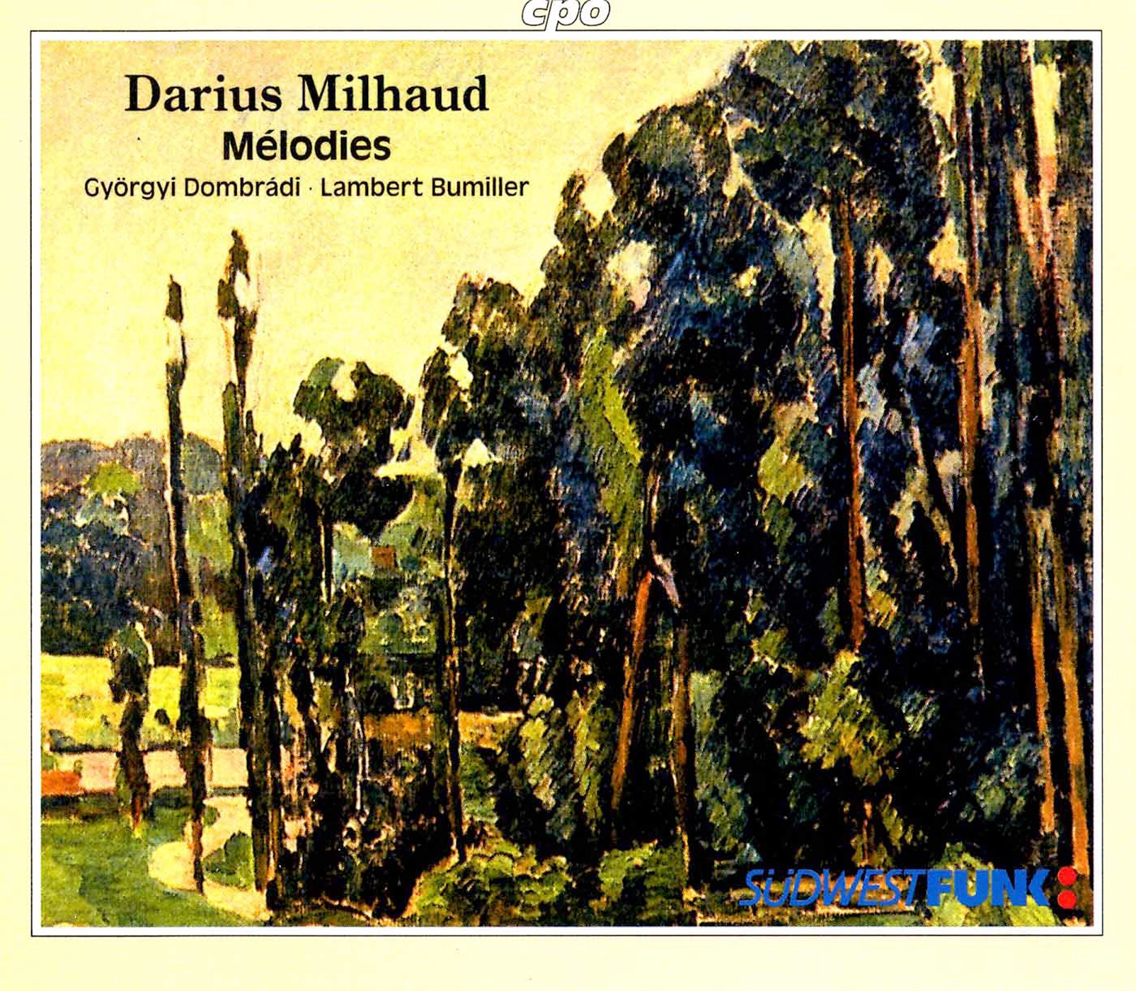 Milhaud: Mélodies