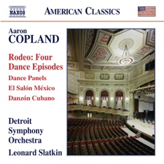 Copland: Rodeo, Dance Panels, El salón México & Danzón cubano