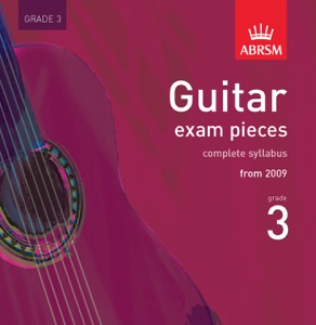 Guitar Exam Pieces from 2009, ABRSM Grade 3