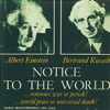 Notice to the World - Albert Einstein & Betrand Russell