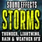 Perfect Thunder Storm and Light Rain Sound Effect - Royalty Free Music & Sound Effect Factory lyrics