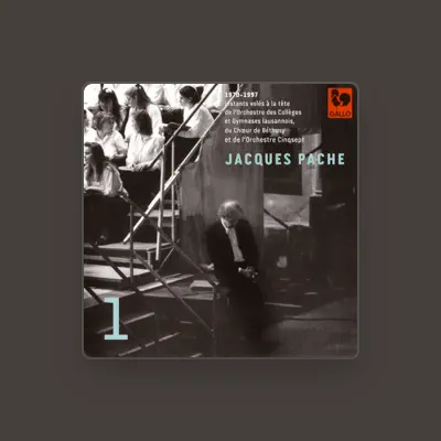 Listen to Jacques Pache, watch music videos, read bio, see tour dates & more!