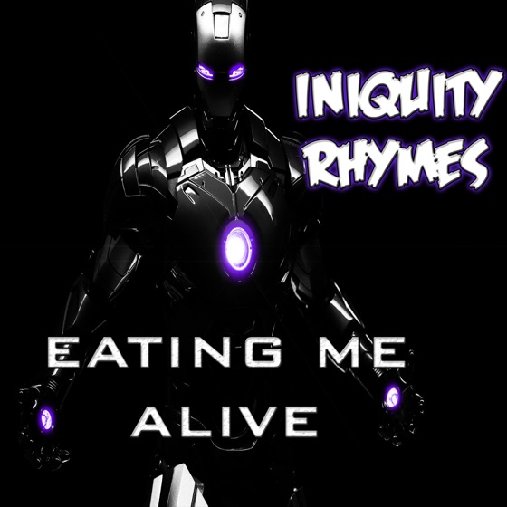 Cover artwork for Eating Me Alive (feat. Cryptic Wisdom)