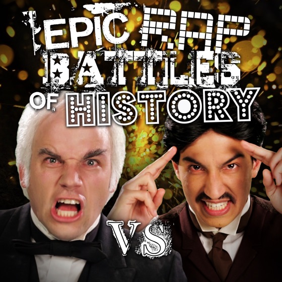 Cover artwork for Nikola Tesla vs Thomas Edison