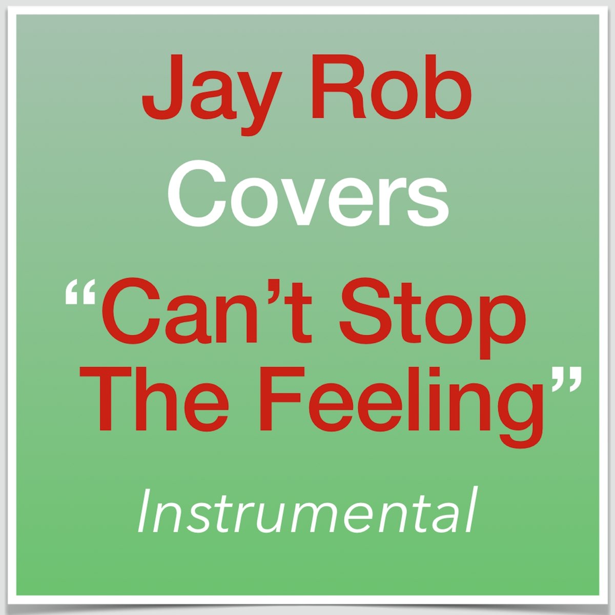 Jay Cover. Feeling instrumental