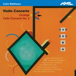 MATTHEWS/VIOLIN CONCERTO cover art