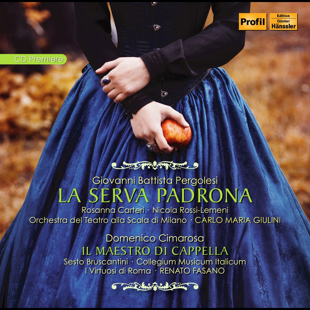 ‎Pergolesi: La Serva Padrona - Cimarosa: Il Maestro Di Cappella - Album ...