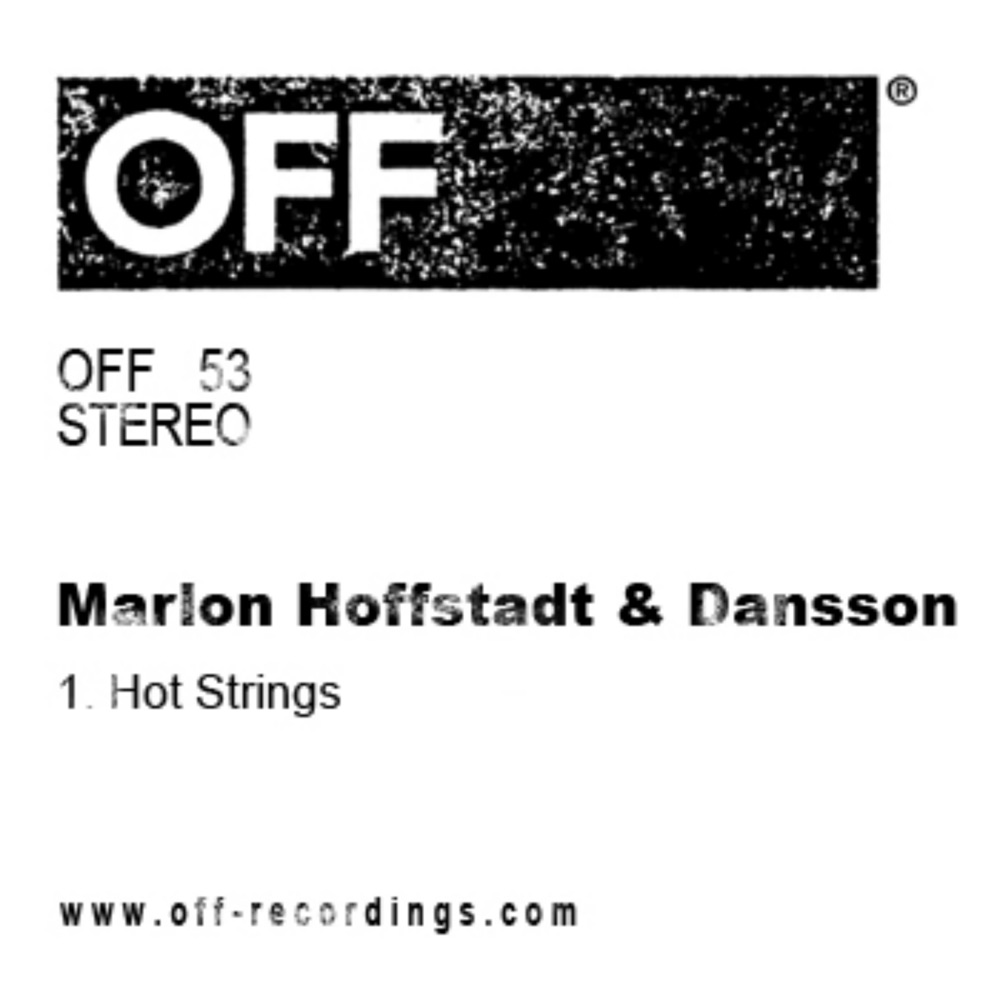 Обложка альбома «Hot Strings - Single» — Marlon Hoffstadt & Dansson