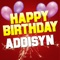 Happy Birthday Addisyn (Rock Version) - White Cats Music lyrics
