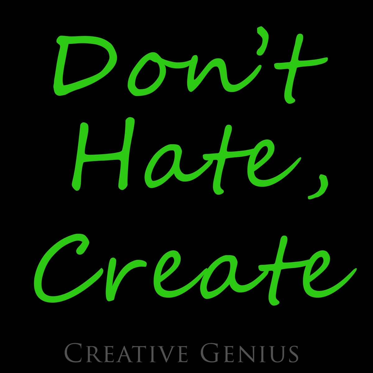 Creative Genius 679 Originally Performed By Fetty Wap Monty Karaoke Version Don T Hate Create Green Album By Creative Genius Album Artwork Cover My Tunes