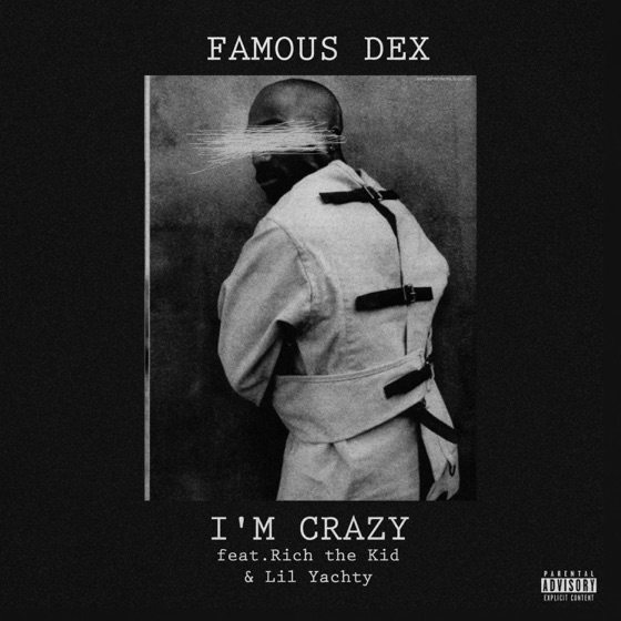 Cover artwork for I'm Crazy (feat. Rich The Kid & Lil Yachty)