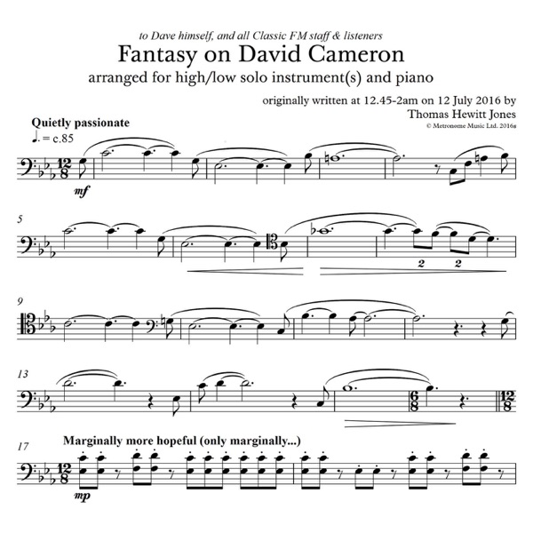 Fantasy on David Cameron