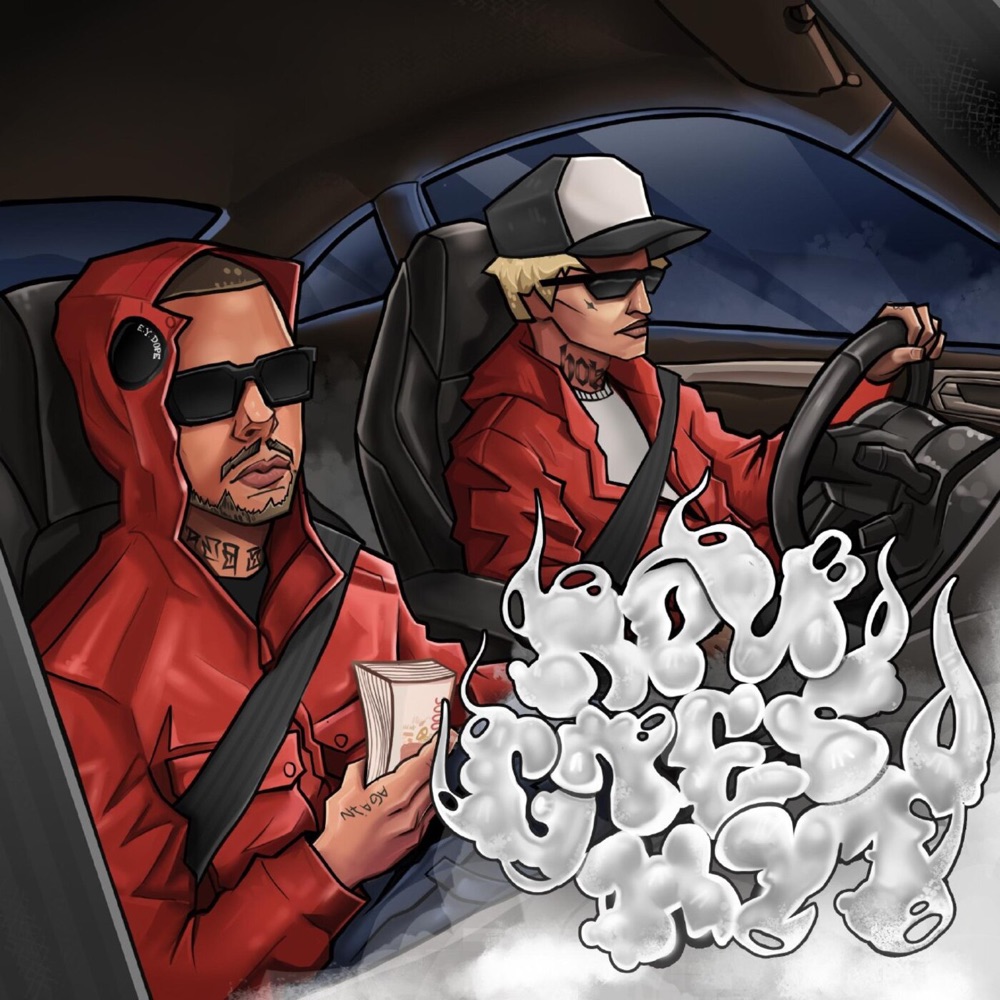 Обложка альбома «ПРИСТЕГНУТ - Single» — молодой рубль, PKHAT & papahitri