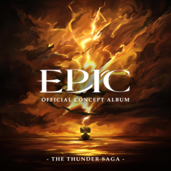 EPIC: The Thunder Saga (Official Concept Album) - EP - Jorge Rivera-Herrans Cover Art