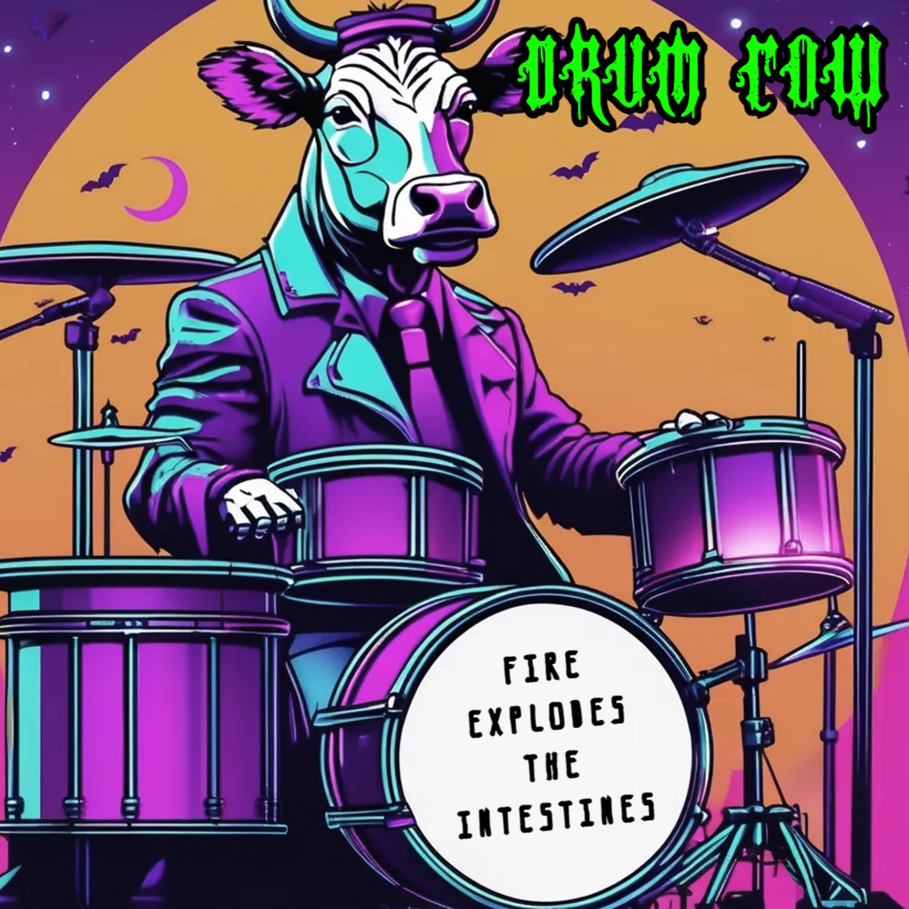 FIRE EXPLODES THE INTESTINES (DRUM COW)