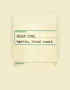 Ouve Billy Opel, vê vídeos de música, lê a biografia, vê as datas da digressão e muito mais!