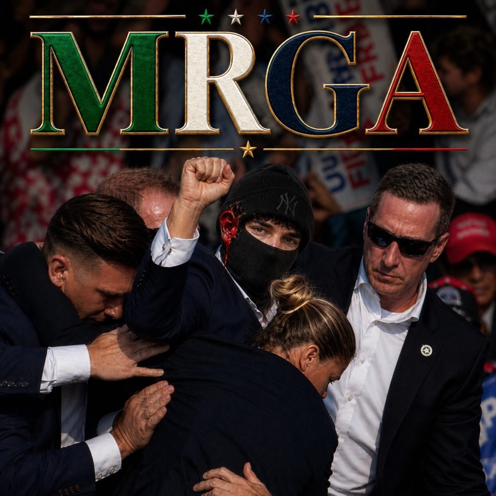 Обложка альбома «MRGA - Single» — Trump The Don & Twin