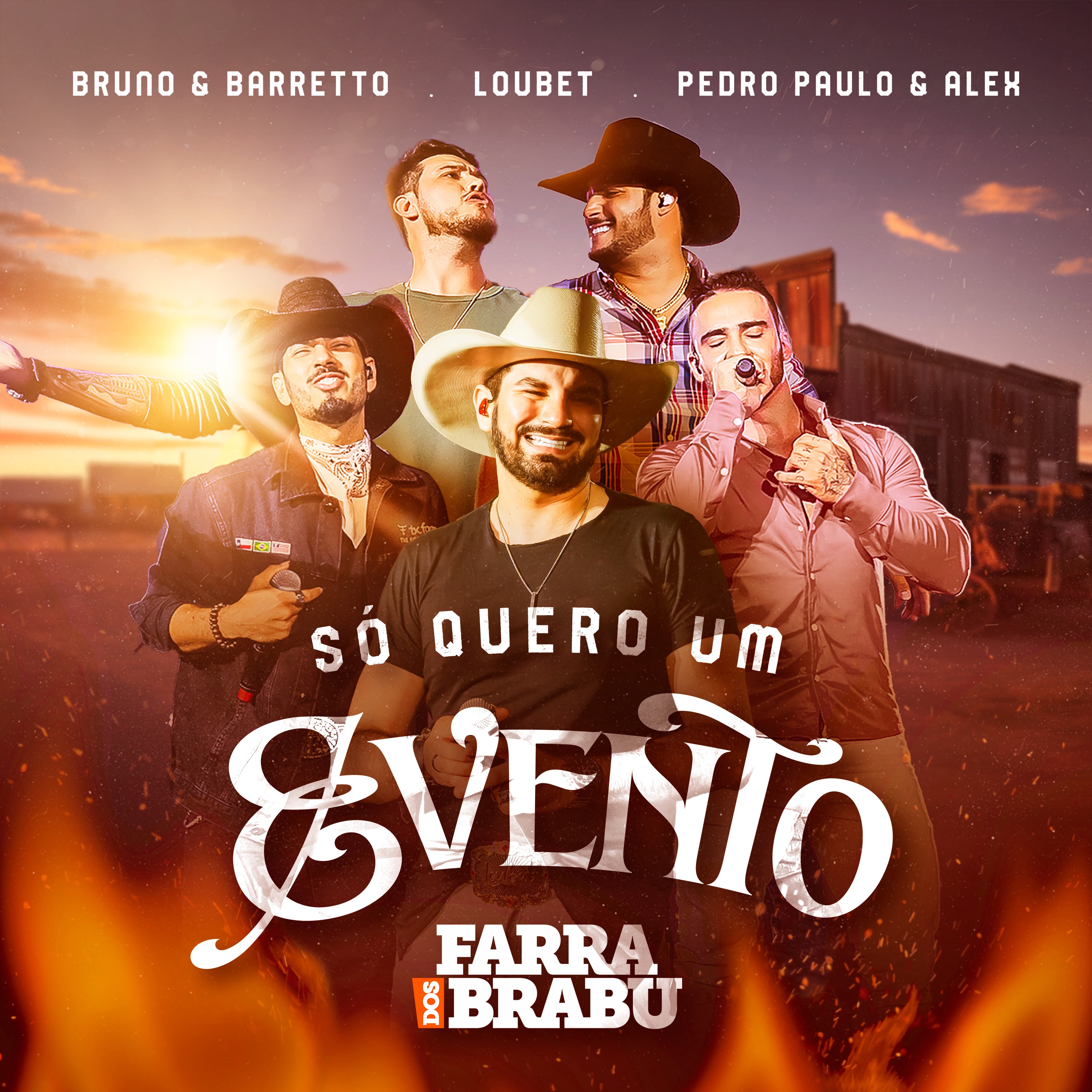 Só Quero Um Evento (feat. Bruno & Barretto & Pedro Paulo & Alex) [Ao Vivo] - Single