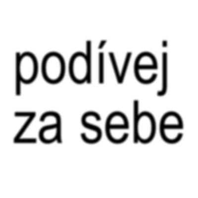 podívej za sebe - Single