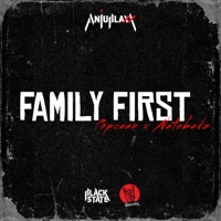 Album cover for Family First by Popcaan & Natebadz