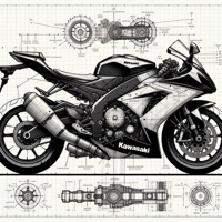 Kawasaki - Single - Eschevskiy, Gangsburg, KERTIEV, Карафуто & VXICE