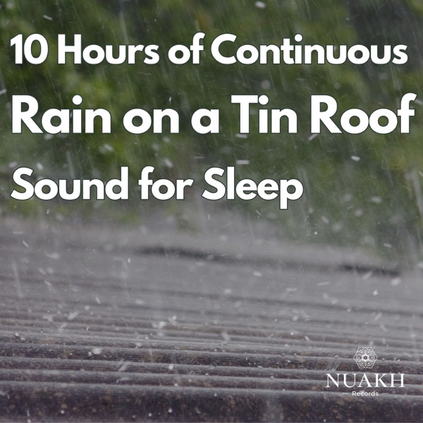 10 Hours of Rain on a Tin Roof for Sleeping, Continuous