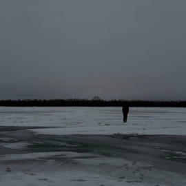 Следы на снегу МКС 716