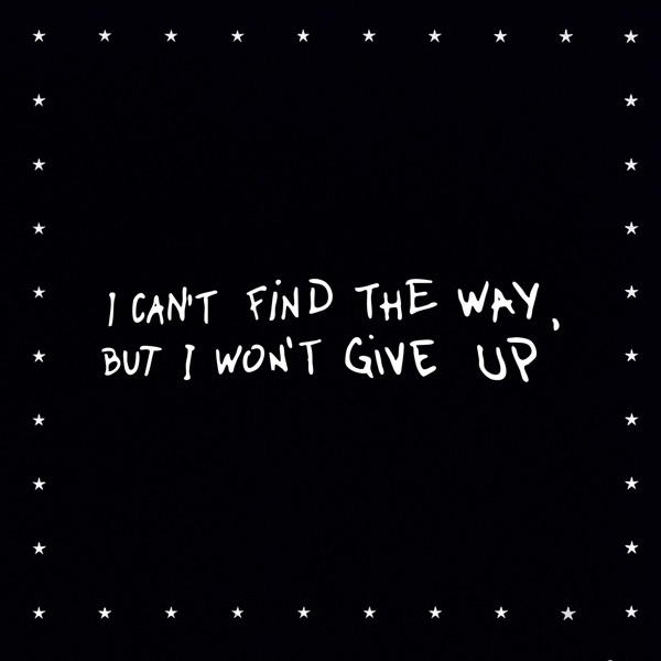I Can't Find the Way, but I Won't Give Up - Single