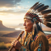 Native American (Heavenly Flute)