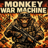 Monkey War Machine song art
