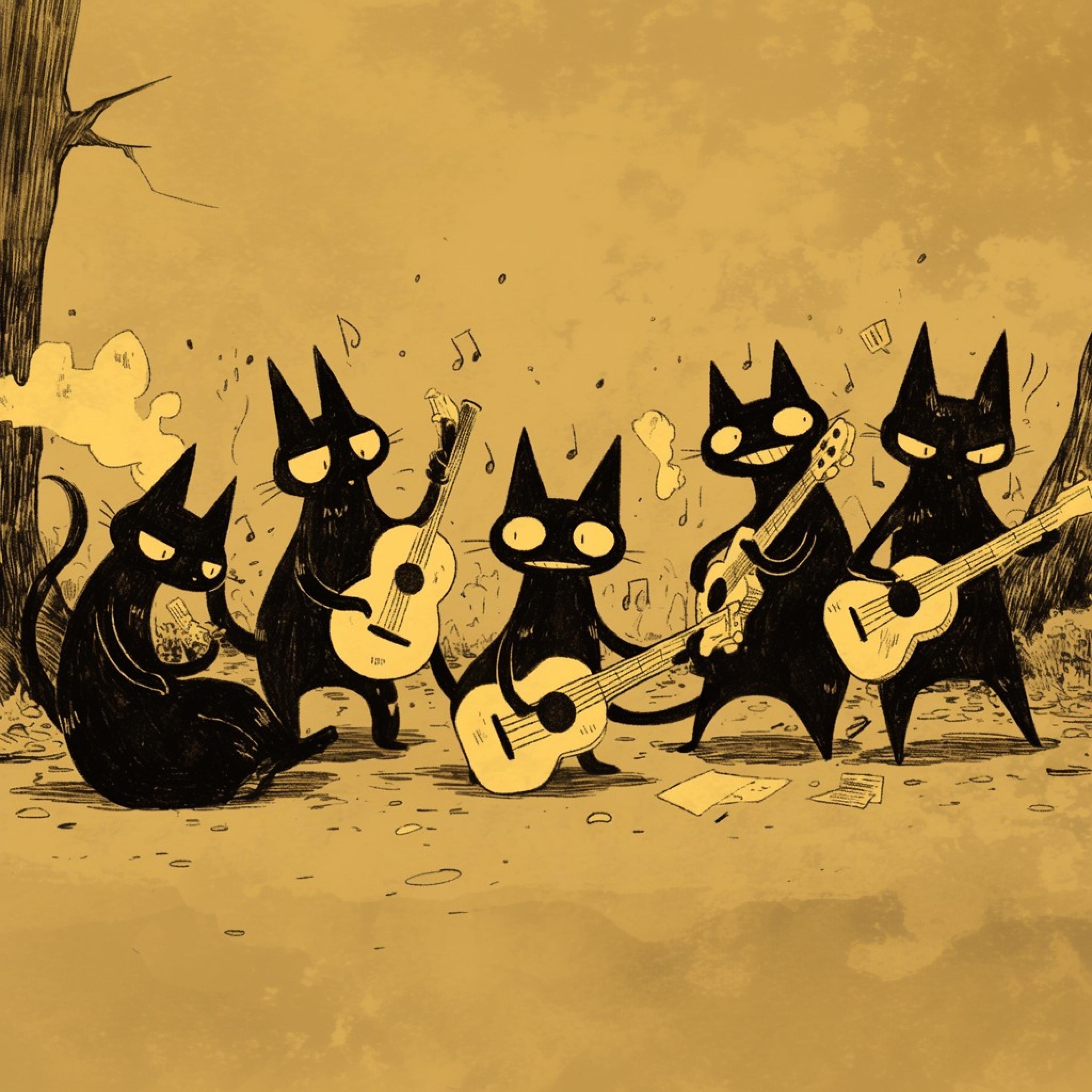 Black Cats Guitar & Deep Bass Night