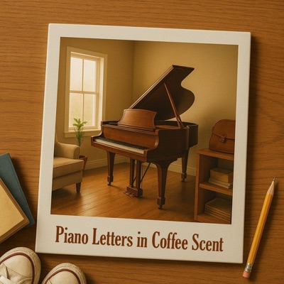 Piano Letters in Coffee Scent