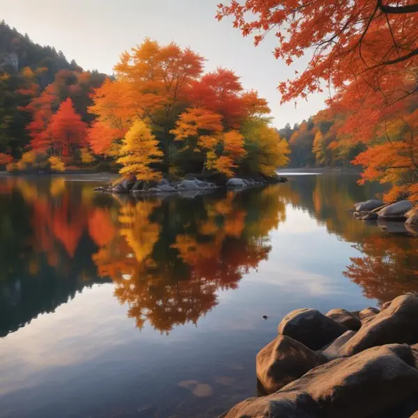 Ode To Autumn Lake — Sycamore Lane