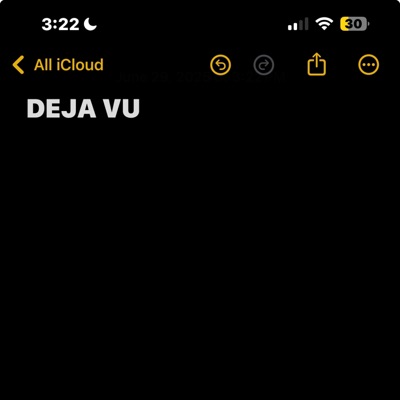 DEJA VU - Single