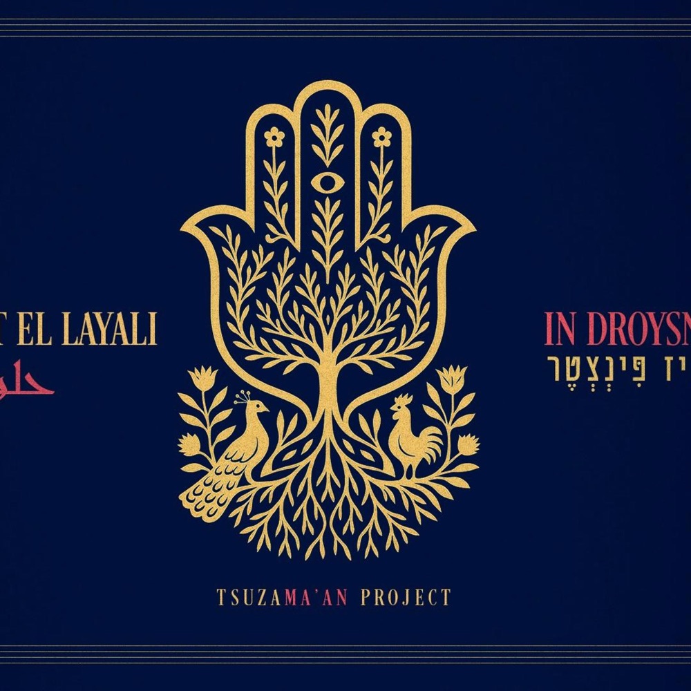 Обложка альбома «In Droysn iz finster / Hilwat Murrat El Layali (feat. Yair Dalal, Erez Mounk & Gali Wolfstein) - Single» — Olga Avigail Mieleszczuk